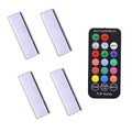 Wireless magnetic RGB car atmosphere light with colourful gradient USB powered for GM vehicles footwell