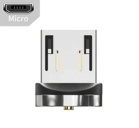 Essager 360-degree rotating magnetic charging cable with aluminium alloy connectors and nylon braid