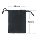 Stainless steel motorcycle key ring with modern design and protective flannel bag