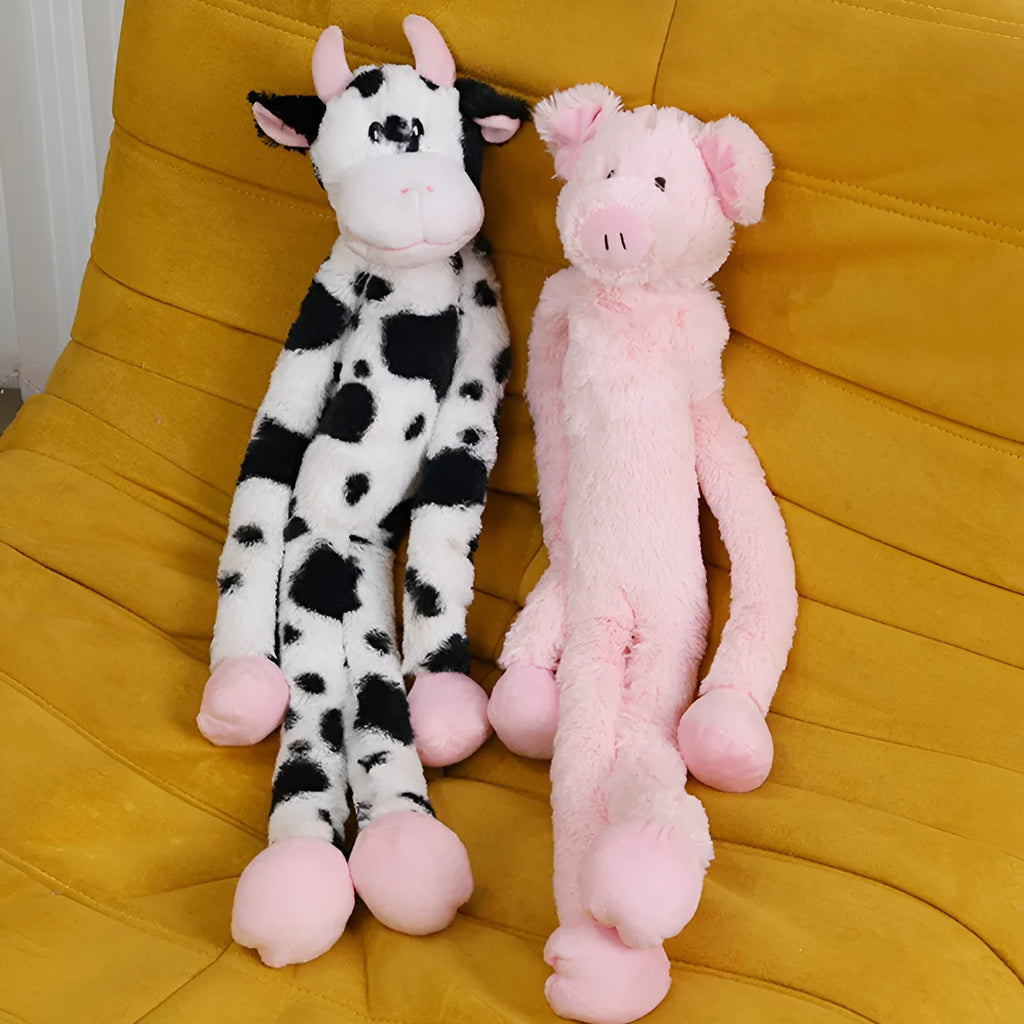 70cm plush toy lamb with sound function, short plush fabric, PP cotton filling