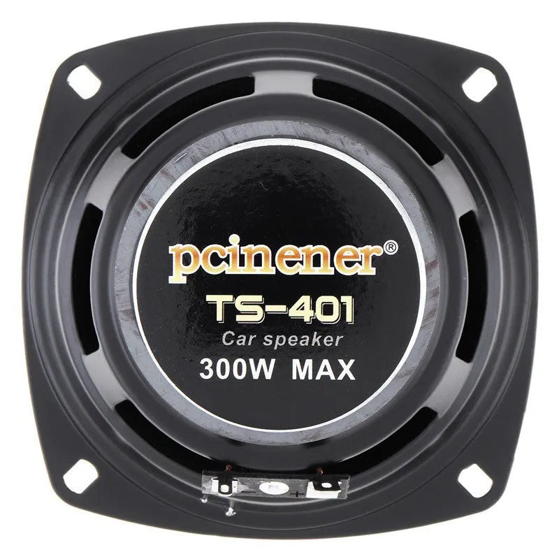 4-inch bass coaxial car horn speaker for General Motors vehicle audio systems.
