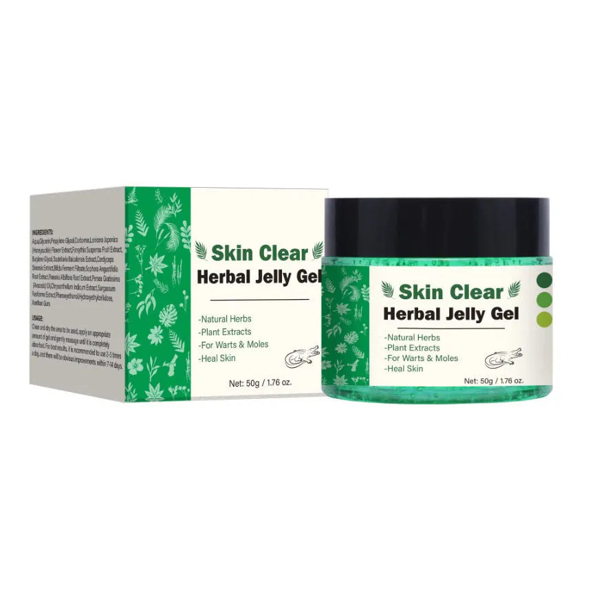 50g clear herbal gel in FP-B012 packaging for body care appliances
