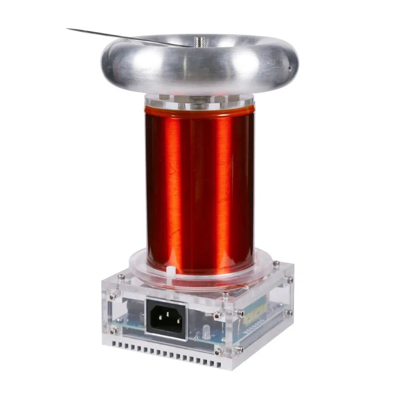 Music Tesla Coil SSTC driver board kit with controller, cables, and accessories for high-voltage lightning displays