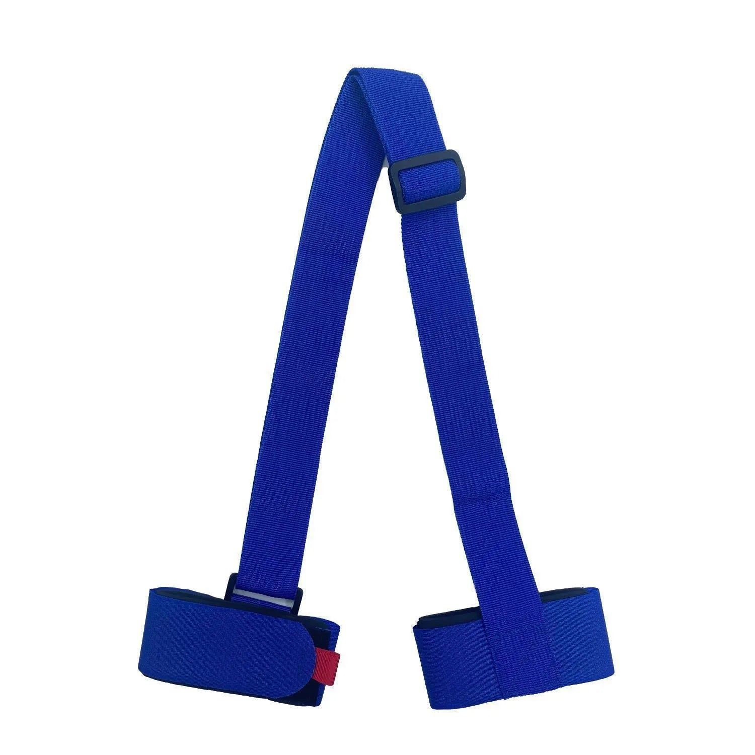 Adjustable skiing bandage with double-board shoulder strap and hook-and-loop fastening in four colour options