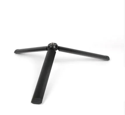 Black aluminium alloy mobile tripod handheld stabiliser for Apple iPhone smartphones