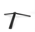 Black aluminium alloy mobile tripod handheld stabiliser for Apple iPhone smartphones