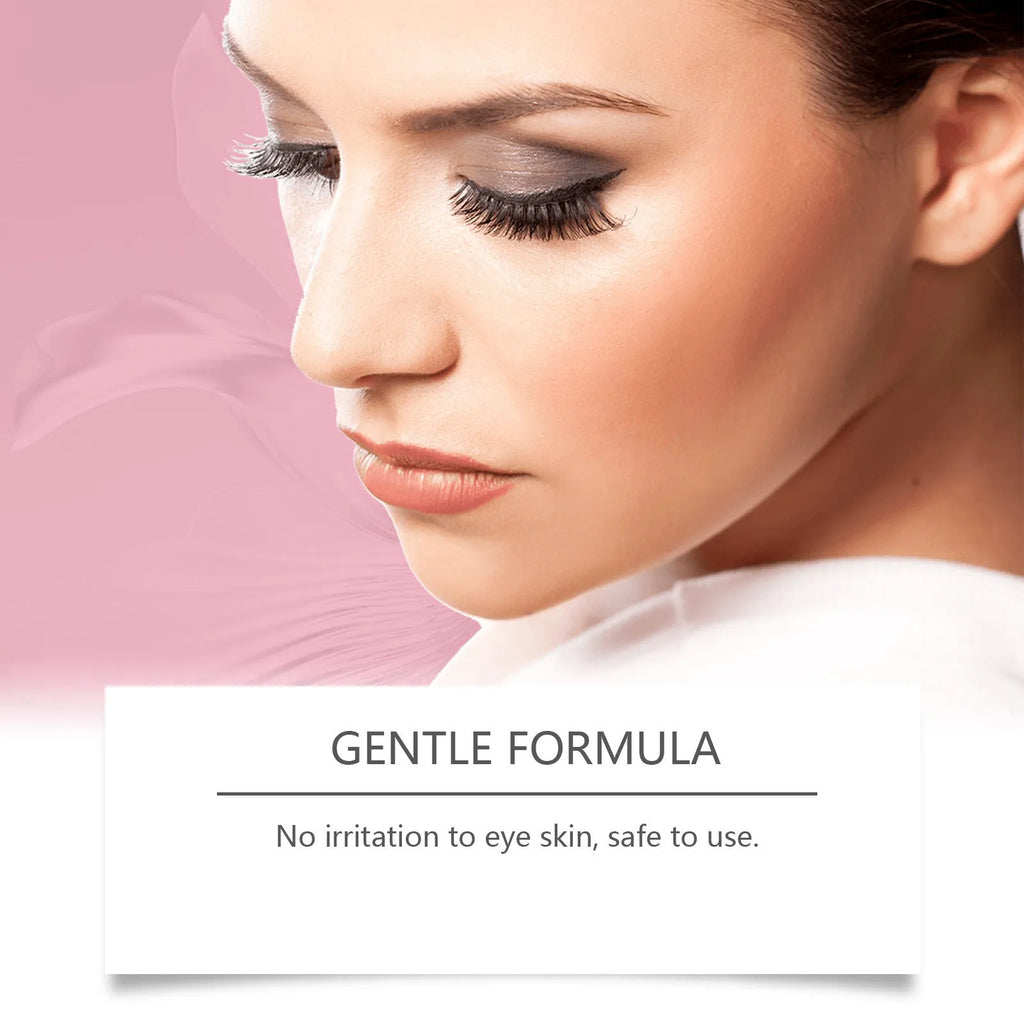 Natural makeup eyelash liquid in compact tube, 5ml with camellia-seed oil and vitamin E