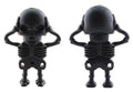 Halloween skeleton skull-shaped USB flash drive on a small keychain.
