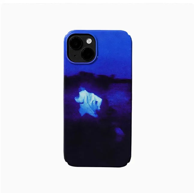 Glossy hard shell phone case with niche art design for Apple iPhone 11 Pro