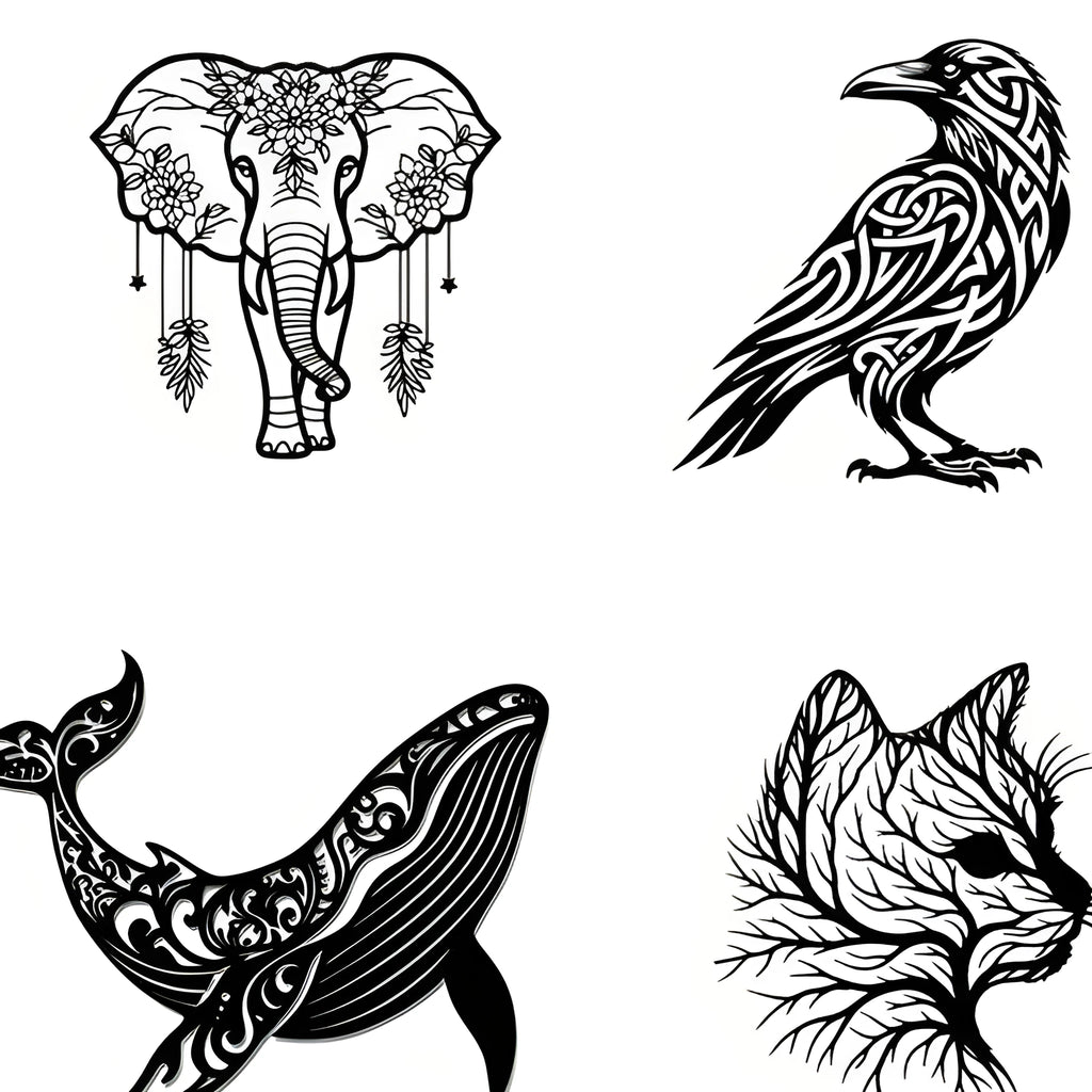 Black silhouette iron animal garden decoration in eagle shape, outdoor metal craft with American country style