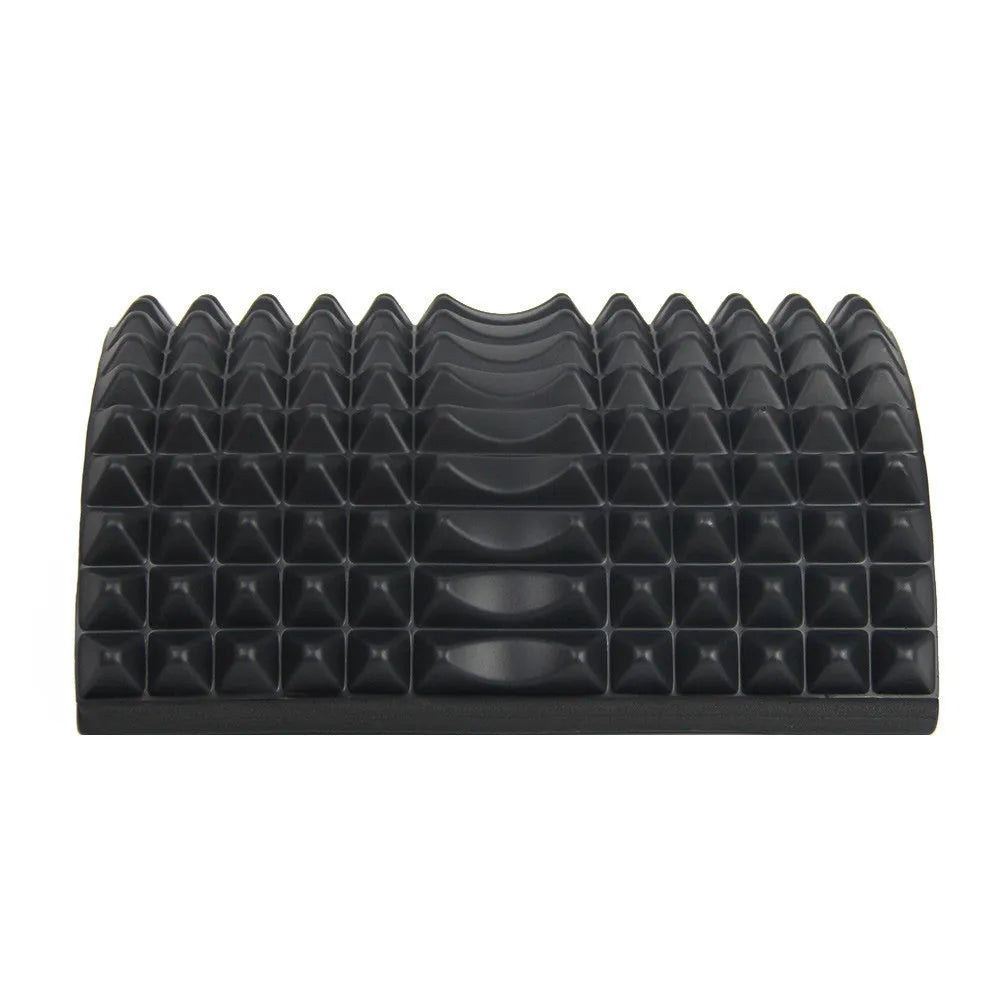 Drop-shaped back waist pad yoga mat blue EVA foam 30 x 29.5 x 9 cm for lower back support
