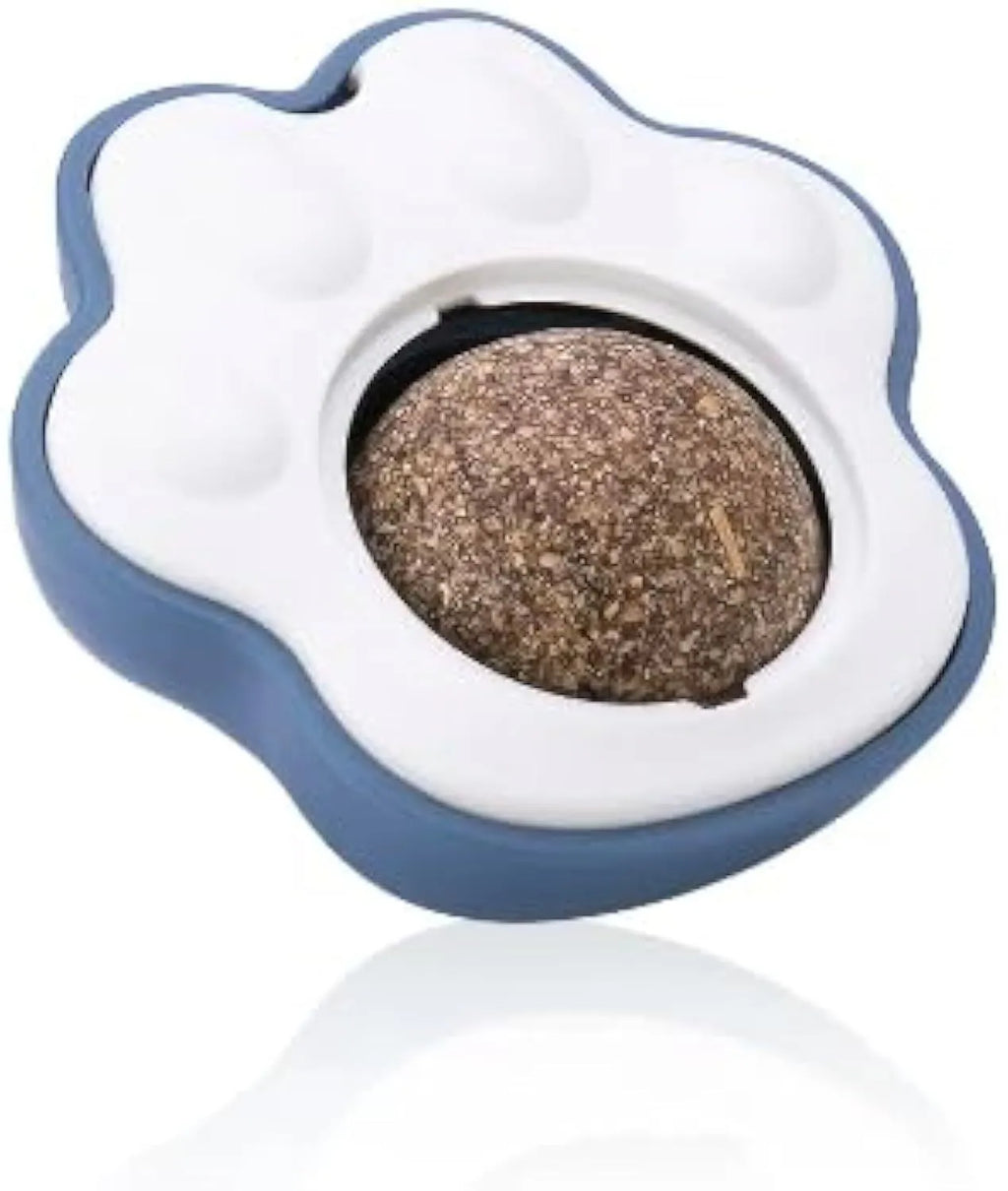 Set of catnip balls and dental chew toys for kittens including edible vine cat lick toys