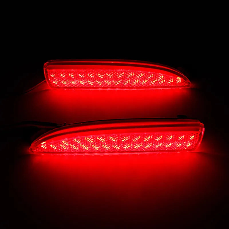 LED flashing rear bumper light set for Mazda with 5630 high brightness lamp bead and three-wire interface