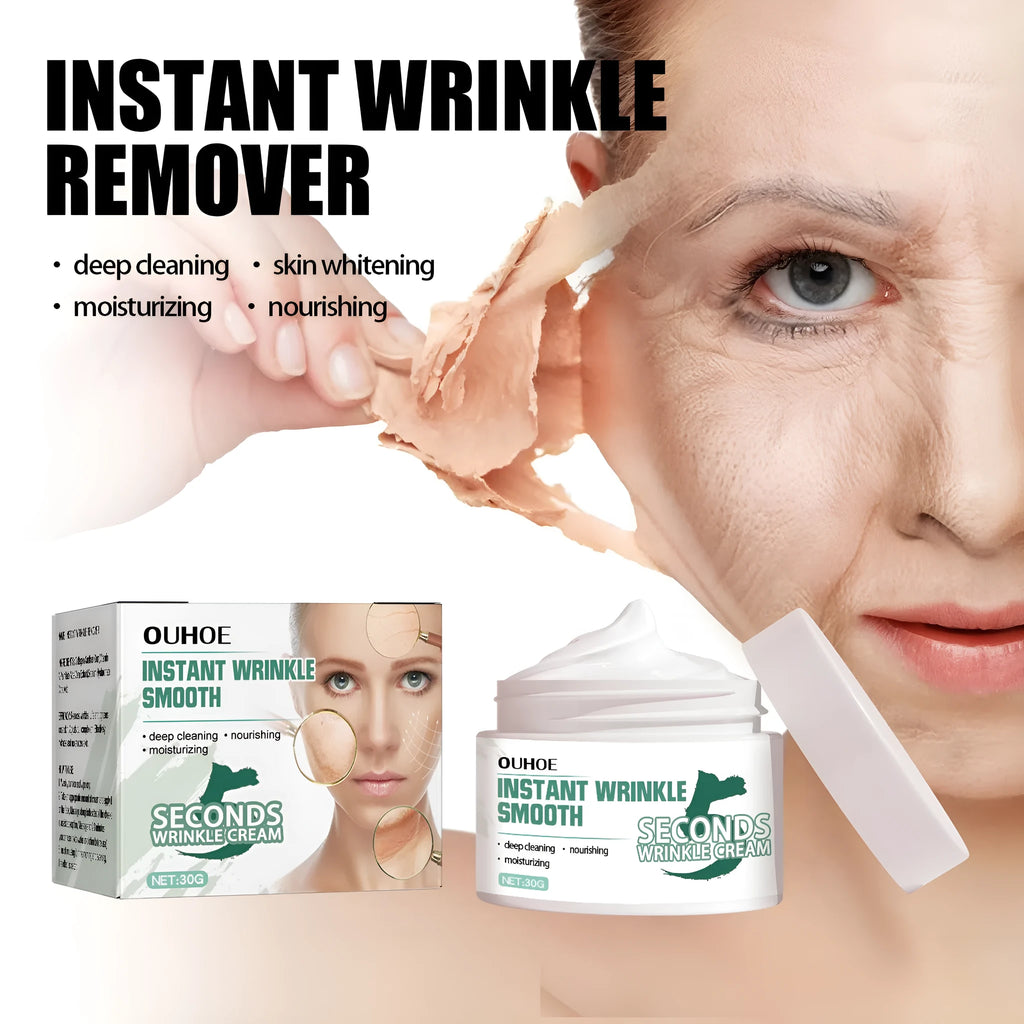 30g anti-wrinkle face cream jar for hydration and wrinkle reduction