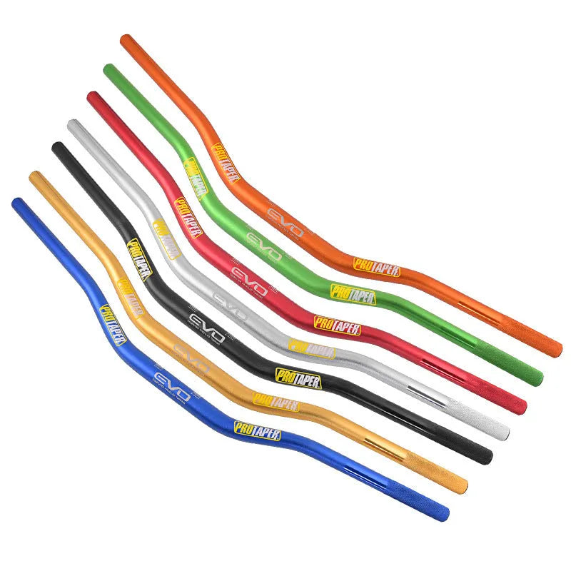 28mm aluminium alloy scrambling motorcycle handlebar in EVO orange colour with 80x10cm dimensions