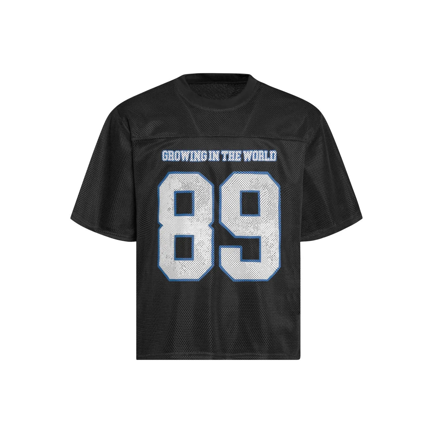 High street loose-fitting casual T-shirt in black and white colour options