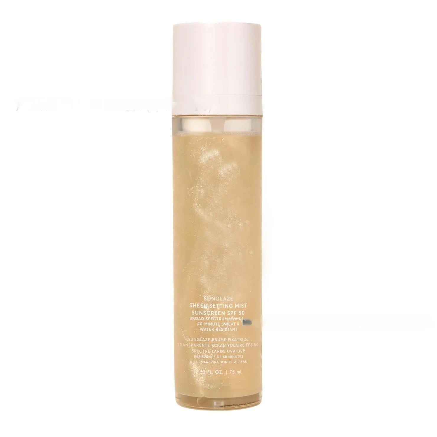 75ml facial spray bottle with fine mist nozzle for moisturising toning lotion application
