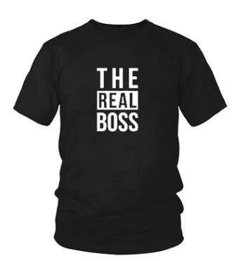 Men's loose fit round neck t-shirt on a hanger, showing short sleeves and a blank front for custom printing.