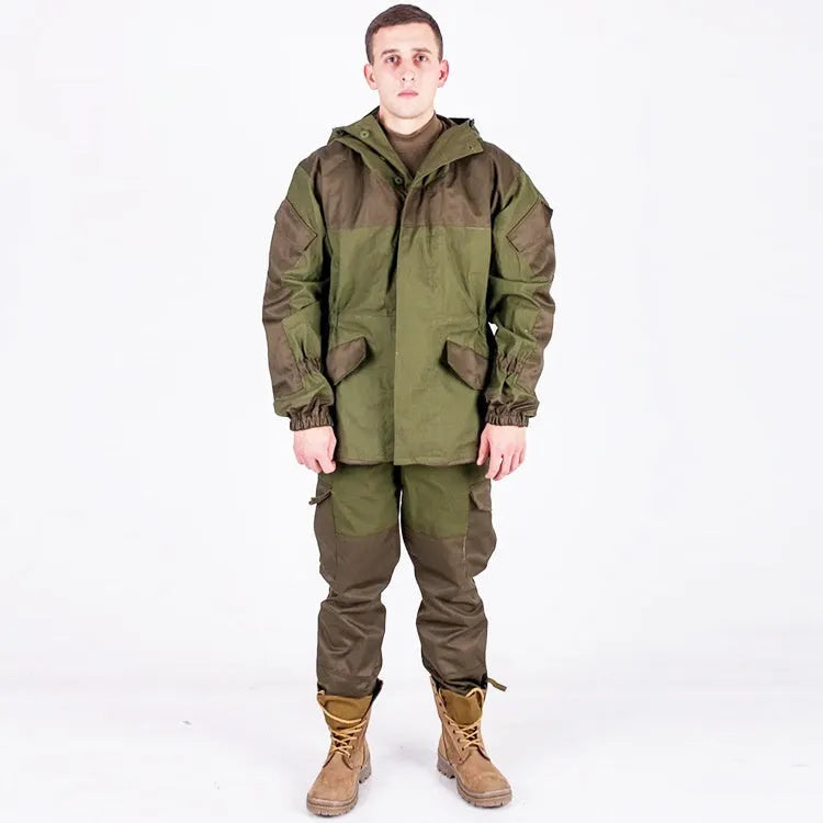 Special Forces Mountain Battle Suit tactical jacket and trousers set in a cotton blend fabric.