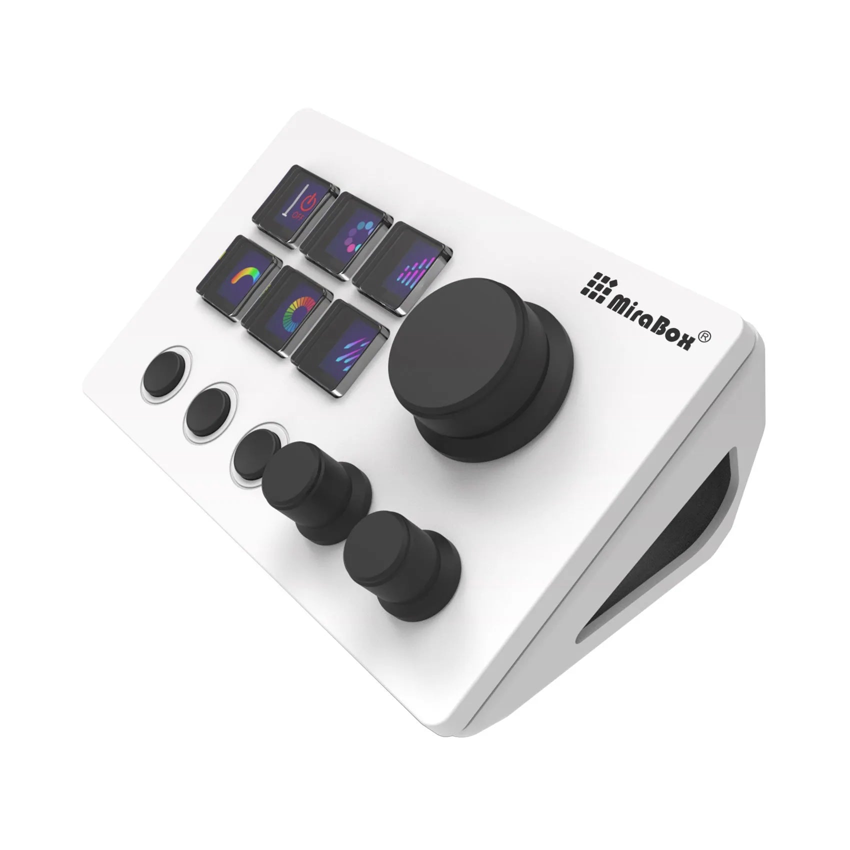 Visual Keyboard N3 USB numeric keypad in black or white with 2-metre cable