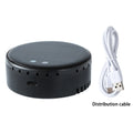 Car mounted solar air humidifier in black colour with ultrasonic atomisation technology