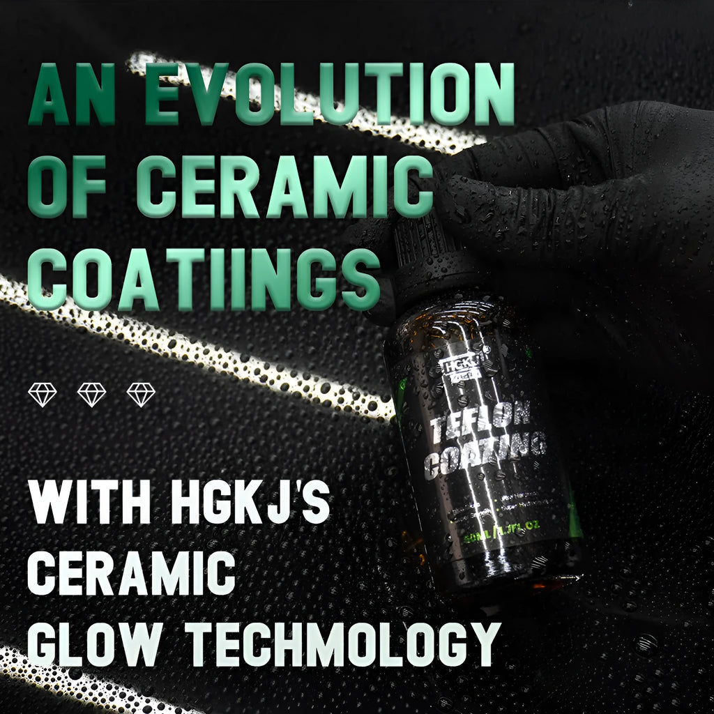 Car crystal coating paint curing ceramic coating 30ml bottle with cloth and sponge