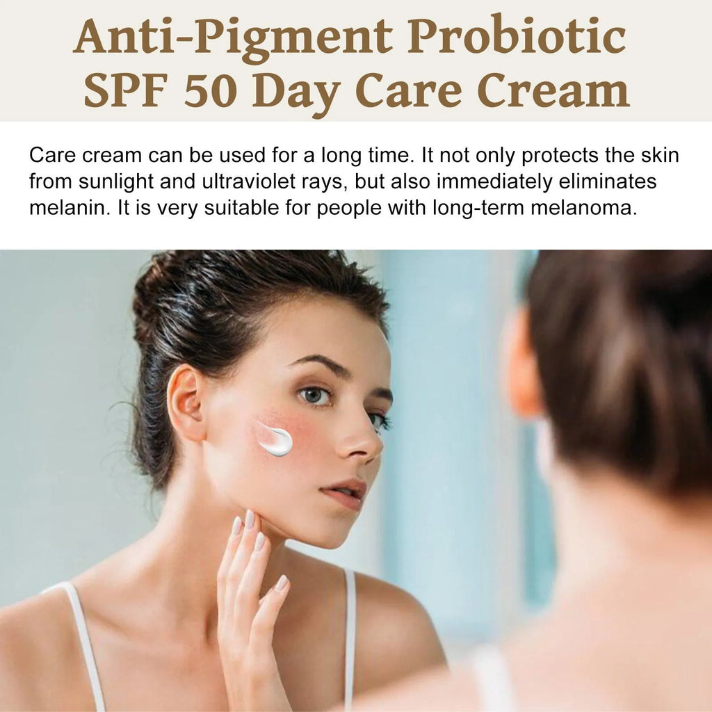 50g tube of probiotics protective cream for brightening and colour-isolation with vitamin C and E