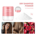 5g disposable dry shampoo powder kit with sponge applicator headband mirror