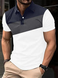 Men's loose fit short sleeve t-shirt with a 3D digital printed pattern in a solid colour.