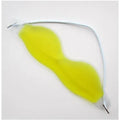 Gel ice eyeshade cooling eye mask in blue, size 16 by 5 centimetres, for eye fatigue relief