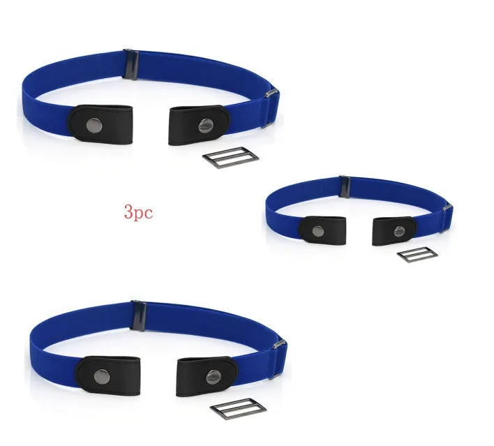 Imitation leather belt with square alloy buckle and car suture stitching on neutral background