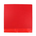 Single sheet of black table tennis rubber with small particle texture.