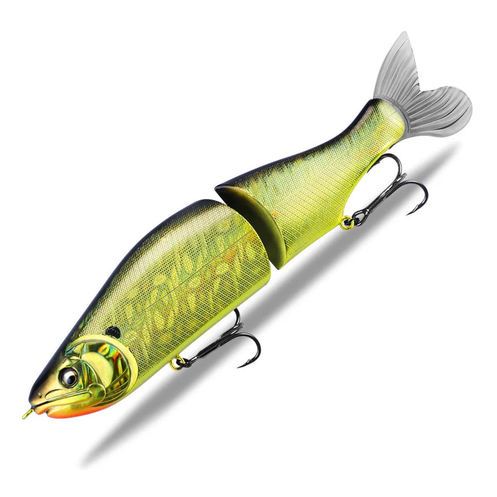185mm plastic fishing bait for bass fishing available in multiple colours