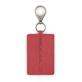 Leather Tesla key case with 100 x 66mm card sleeve and 66mm key buckle for Model 3 and Model Y