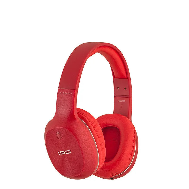 Bluetooth sports headset in black, red, or white colour with over-ear design for active use
