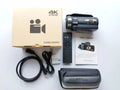Black WIFI digital HD night vision camera with 3-inch screen showing 37mm lens mount.