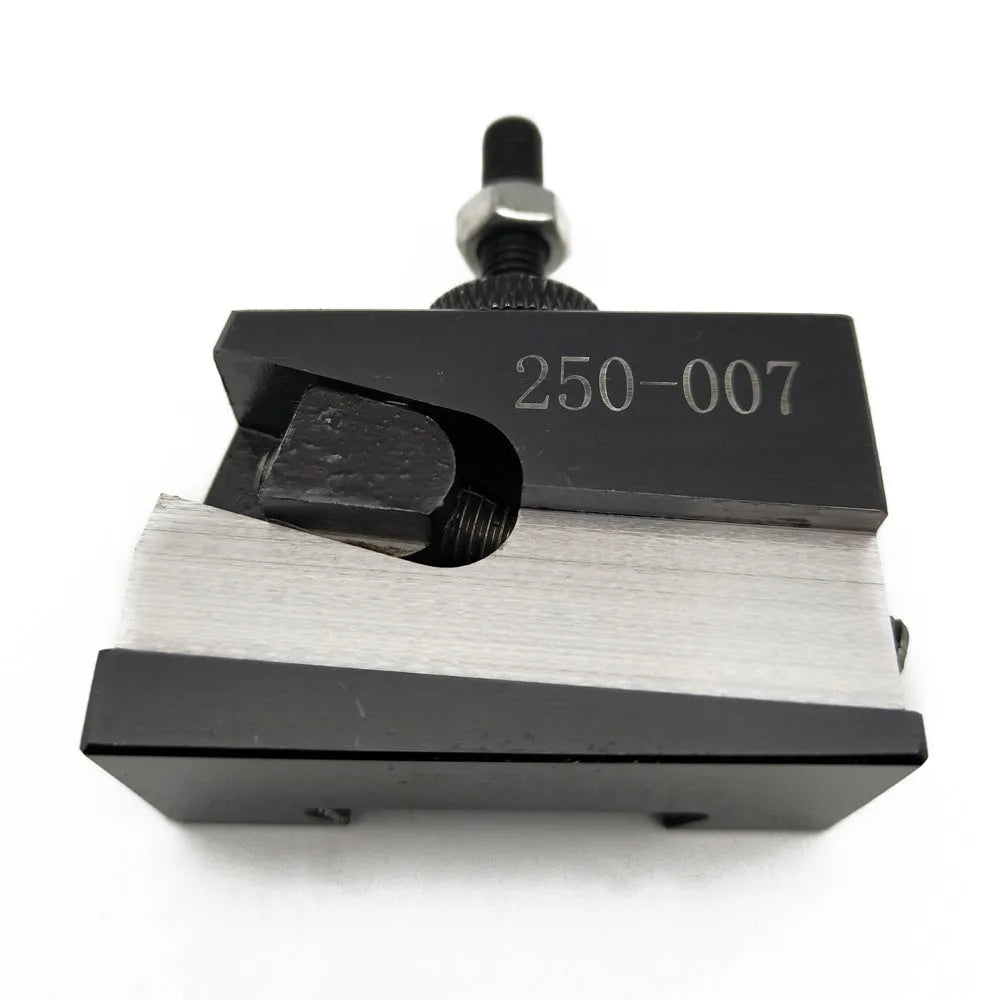 Machifit 250-000 quick change lathe tool post and holder set with M10 fitting.