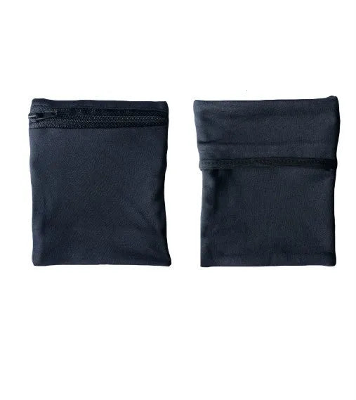 Phone arm bag wristband in black for gym cycling running sports with 10x12cm pocket