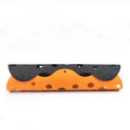 Felt cat tunnel toy 92x22cm with peepholes and two-tone surface, collapsible interactive pet toy