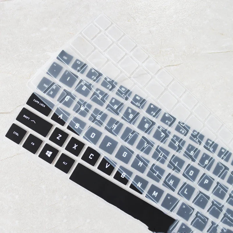 15.6 inch PVC keyboard membrane for Shadow Elf 6 Ryzen Edition in transparent colour
