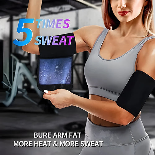 Sports arm band sweatband for fitness activities in multiple colour and size options