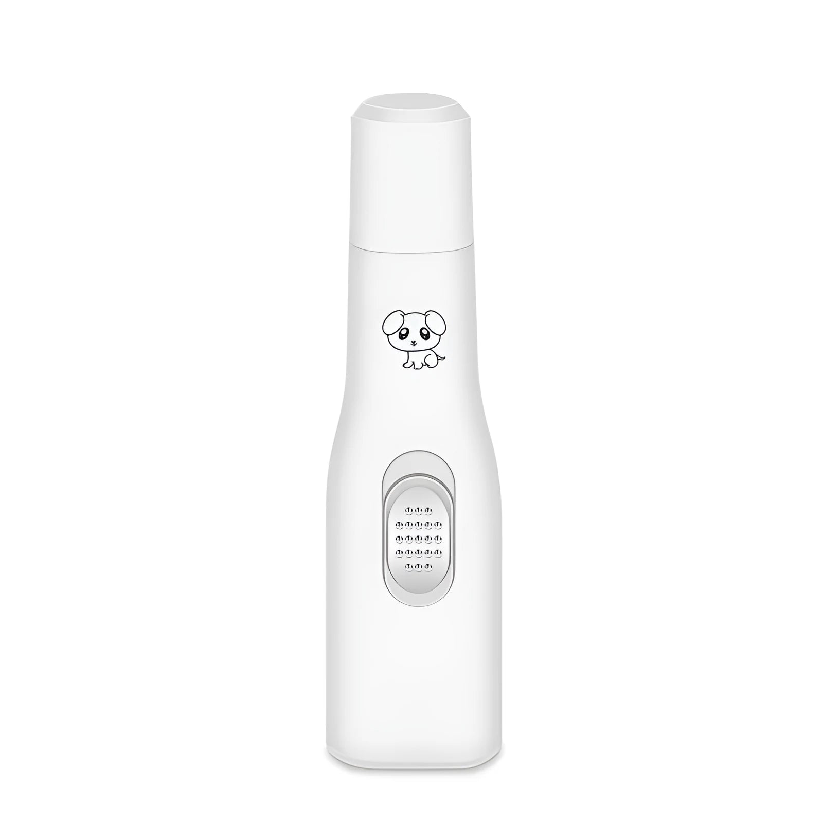 Electric pet nail polisher 13.5cm by 3.5cm battery-powered pink white