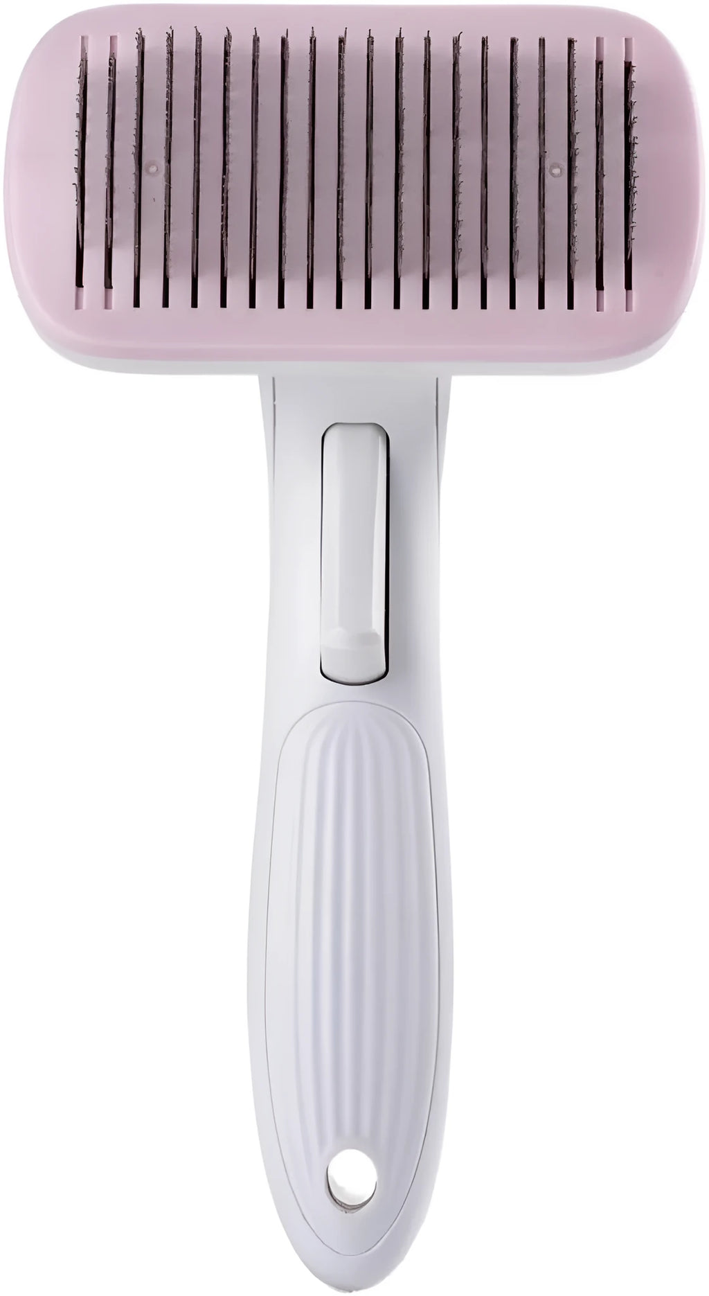 Automatic pet hair removal comb for dogs and cats with one-click button