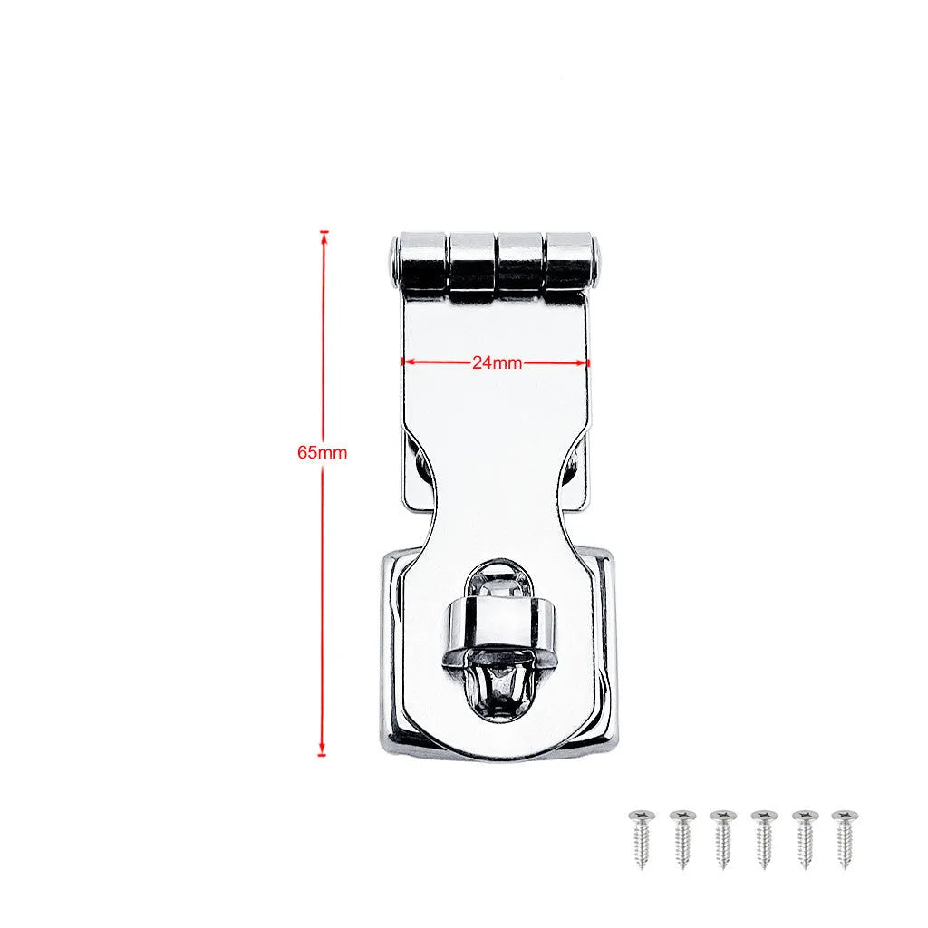 304 stainless steel lock latch bolt with mirror finish for doors cabinets security