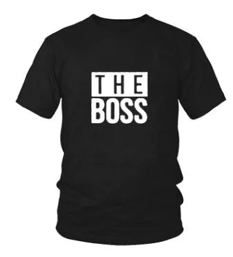 Men's loose fit round neck t-shirt on a hanger, showing short sleeves and a blank front for custom printing.