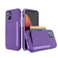 Simple solid-colour iPhone 11 case in black, red, pink, blue, dark blue, and purple options.