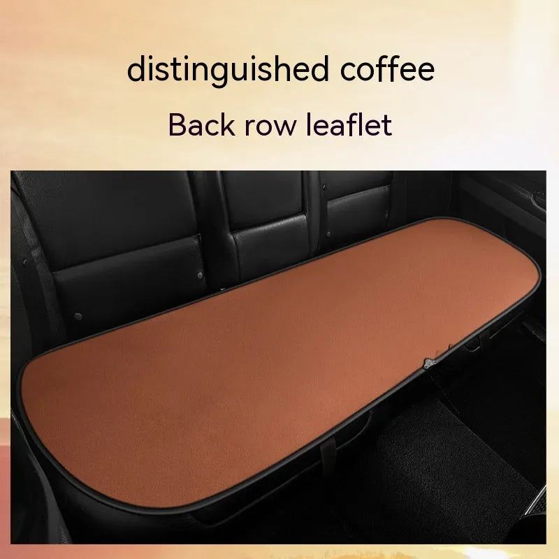 Car heating cushion with automatic temperature control in beige, black or coffee colours