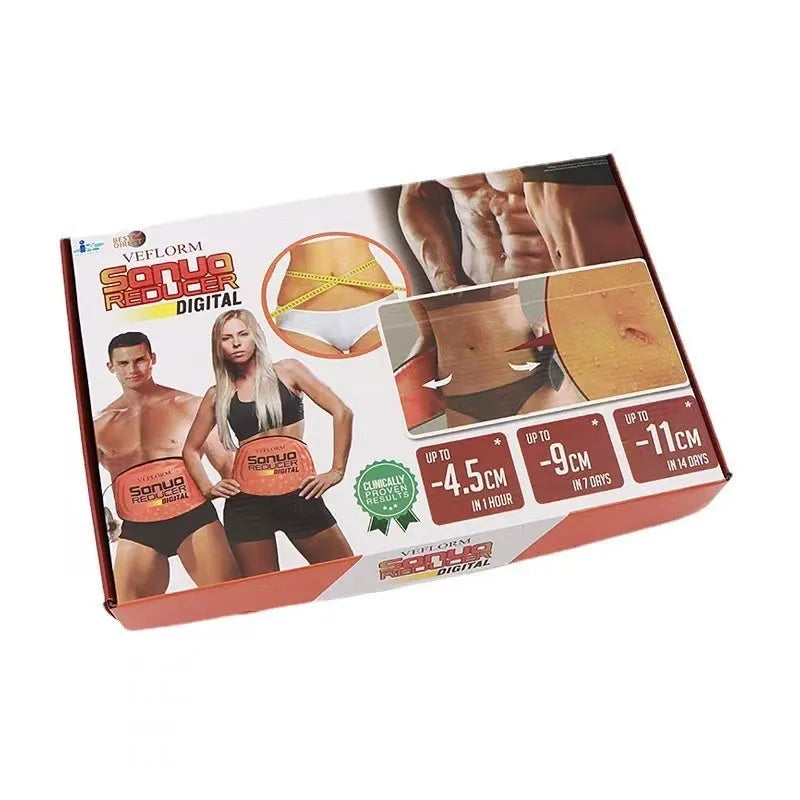 Hot compress waist support sauna massage belt for yoga and fat reduction