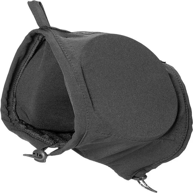 Dog earmuffs for hearing protection, nylon noise reduction ear muffs in black or blue, sizes S to XL