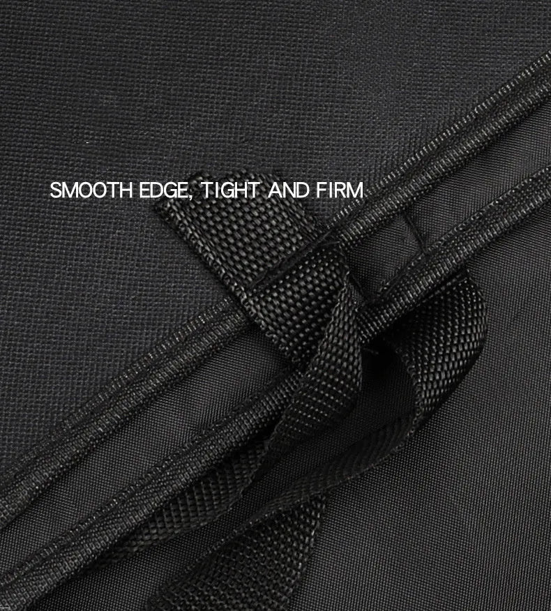 Waterproof Oxford mat for car seat protector, 25x25x4cm, black, with cotton inside